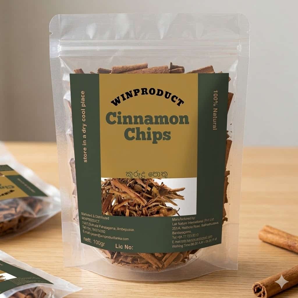 Premium Ceylon Cinnamon Chips Bark & Quills Tea –